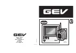 Preview for 1 page of GEV 085015 Manual