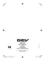 Preview for 12 page of GEV CVS 88344 Manual