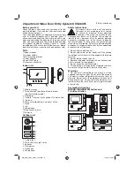 Предварительный просмотр 2 страницы GEV CVS 88351 Quick Start Manual