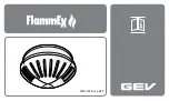 Preview for 1 page of GEV FlammEx FMR 3026 Manual