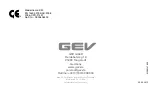 Preview for 20 page of GEV FlammEx FMR 3026 Manual