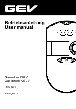 GEV FMG 1275 User Manual preview