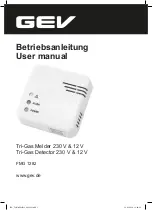 GEV FMG 1282 User Manual preview