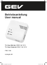 Preview for 1 page of GEV FMG 1282 User Manual