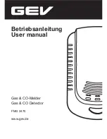 Предварительный просмотр 1 страницы GEV FMG 2470 User Manual