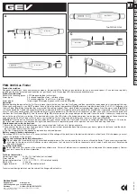 Preview for 2 page of GEV FMG 3385 Manual