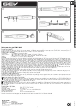 Preview for 3 page of GEV FMG 3385 Manual