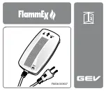 Preview for 1 page of GEV FMG 3637 FlammEx Manual