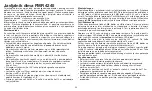 Предварительный просмотр 36 страницы GEV FMR 4245 Manual