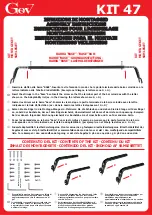 Предварительный просмотр 1 страницы GEV KIT 47 Assembly Instructions