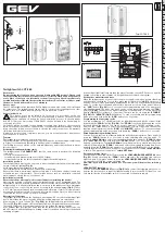 Предварительный просмотр 3 страницы GEV LCT 865 Manual