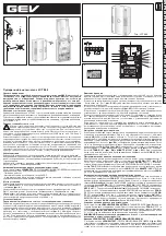 Предварительный просмотр 21 страницы GEV LCT 865 Manual