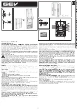 Предварительный просмотр 35 страницы GEV LCT 865 Manual