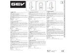 GEV LIV 6867 Quick Start Manual preview