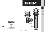 GEV LLE 21686 Manual preview