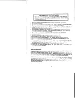 Preview for 2 page of Gevalia CM-3001 Care And Use Instructions Manual