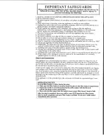 Preview for 2 page of Gevalia CM-500B Care And Use Instructions Manual