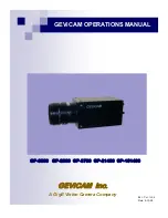 GEViCAM GP-151400 Operation Manual preview