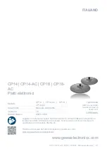 Предварительный просмотр 53 страницы Gewa CP14 Owner'S Manual