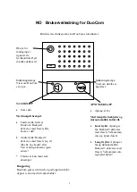 Предварительный просмотр 9 страницы Gewa Duocom Manual