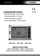 Gewiss Chorus GW 10 794 Installation Manual preview