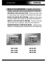 Preview for 1 page of Gewiss Chorus GW 10 862 User Manual