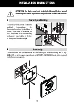 Предварительный просмотр 18 страницы Gewiss Chorus GW 16 974CB Installation Manual