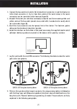 Preview for 21 page of Gewiss Chorus GW 20 476 Manual