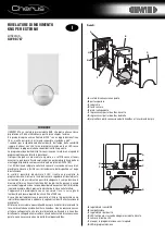 Preview for 1 page of Gewiss Chorus GW 90 787 Manual