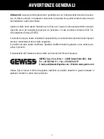 Preview for 4 page of Gewiss CHORUS GW A9 471 User Manual