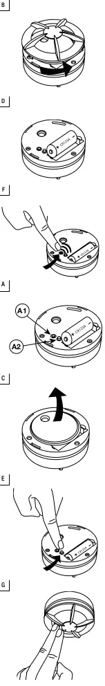 Предварительный просмотр 2 страницы Gewiss Chorus GWA1514 User Manual