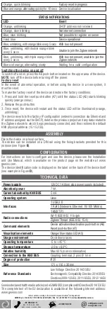 Preview for 4 page of Gewiss CHORUS GWA9002 User Manual