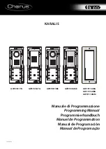 Gewiss Chorus KARALIS GW19011ME Programming Manual preview