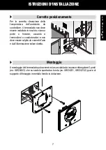 Предварительный просмотр 7 страницы Gewiss GW 16 971CB Installation Manual