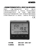 Предварительный просмотр 1 страницы Gewiss GW 20 827 User Instructions