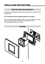 Предварительный просмотр 42 страницы Gewiss GW 20 827 User Instructions