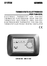 Gewiss GW 20 853 Manual preview