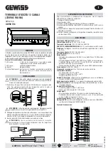 Gewiss GW 90 738 Quick Start Manual preview