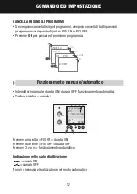 Preview for 12 page of Gewiss GW 96 891 Operating Instructions Manual