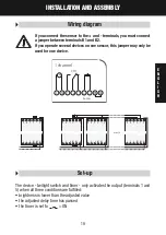 Preview for 19 page of Gewiss GW 96 891 Operating Instructions Manual