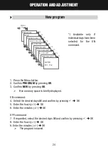 Preview for 24 page of Gewiss GW 96 891 Operating Instructions Manual