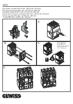 Предварительный просмотр 1 страницы Gewiss GWD8102 Manual