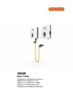 Gewiss JOINON Home GW68101 Installation And Operation Manual preview