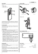 Preview for 2 page of Gewiss SYSTEM RF Series Instruction Manual