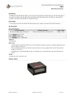 GEX Corporation P4360 Microscan MS-2 Product Specifications And Usage Information preview