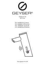 Preview for 1 page of Geyser Electronic H4 40110 Series Installation And Service