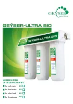 Geyser ULTRA BIO 411 Manual preview