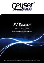 Geyserwise 100L geyser Installer'S Manual preview