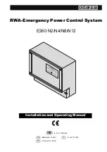 GEZE E 260 N12 Installation And Operating Manual preview