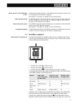 Предварительный просмотр 9 страницы GEZE E 260 N12 Installation And Operating Manual